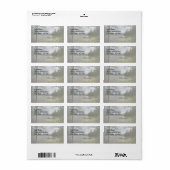 Meer van Canoeing Etiket (Full Sheet)