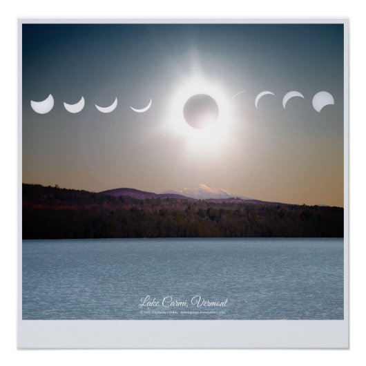 Meer van Carmi, Vermont Perfect Poster (Voorkant)