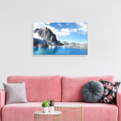 Meer van Catherine en Banner Peak 2 - Sierra Nevad Canvas Afdruk (Insitu (Woonkamer))