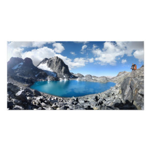 Meer van Catherine en Banner Peak - Sierra Nevada Foto Afdruk