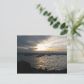 Meer van ChamPlain bij Sunset Briefkaart (Staand voorkant)