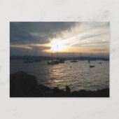 Meer van ChamPlain bij Sunset Briefkaart (Voorkant)