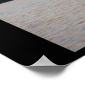 Meer van Champlain Sunset Poster (Hoek)