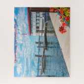 Meer van ChamPlain Vermont. kerstcadeautjes Legpuzzel (Verticaal)