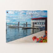 Meer van Champlatte Vermont Legpuzzel (Horizontaal)