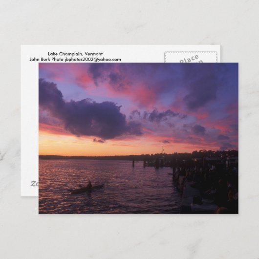 Meer van ChamPlawaterfront Briefkaart (Voorkant / Achterkant)