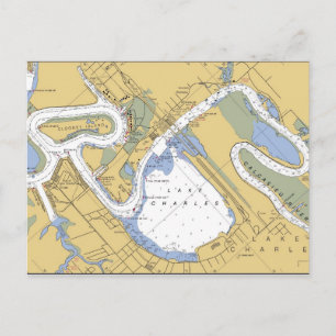 Meer van Charles, Briefkaart van het Louisiana Har