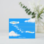 Meer van Como Briefkaart (Staand voorkant)