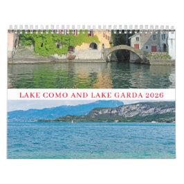 Meer van Como en Meer van Garda 2026 kalender