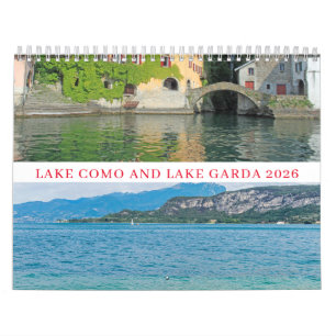 Meer van Como en Meer van Garda 2026 kalender