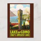Meer van Como Het mooiste meer van Italië, Briefkaart (Voorkant)