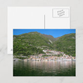 Meer van Como, Italië - Briefkaart (Voorkant / Achterkant)