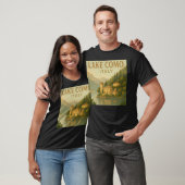 Meer van Como Italië T-shirt (Unisex)