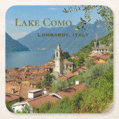 Meer van Como Lombardije Italië Kartonnen Onderzetters (Voorkant)
