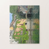 Meer van Como Nesso-puzzel Legpuzzel (Verticaal)