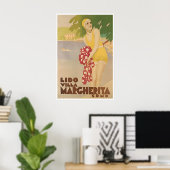 Meer van Como Poster Italië Reis Kunst Villa Margh (Thuiskantoor)