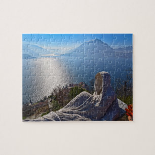 Meer van Como - Vezio Ghosts - Italië - 8 x 10 - 1 Legpuzzel
