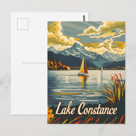 Meer van Constance Briefkaart (Voorkant / Achterkant)