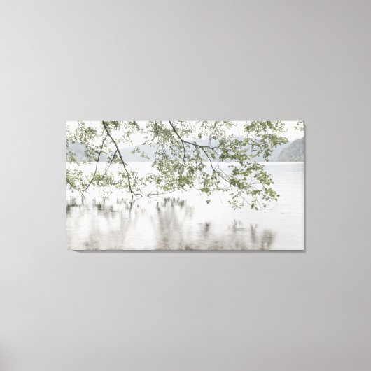 Meer van Crescent | Nationaal park van de Olympisc Canvas Afdruk (Voorkant)