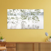 Meer van Crescent | Nationaal park van de Olympisc Canvas Afdruk (Insitu (Woonkamer))