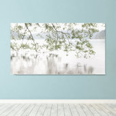 Meer van Crescent | Nationaal park van de Olympisc Canvas Afdruk (Insitu (Houten vloer))