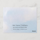 Meer van Crescent Washington Briefkaart (Achterkant)