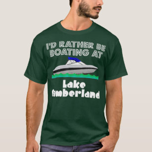Meer van Cumberland Boating Summer Sun Fun Ski T-s T-shirt