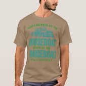 Meer van Cumberland wat er ook gebeurt op maat van T-shirt (Voorkant)