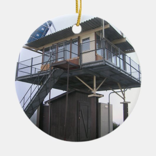 Meer van de Bossen Keramisch Ornament (Voorkant)