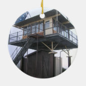 Meer van de Bossen Keramisch Ornament (Achterkant)