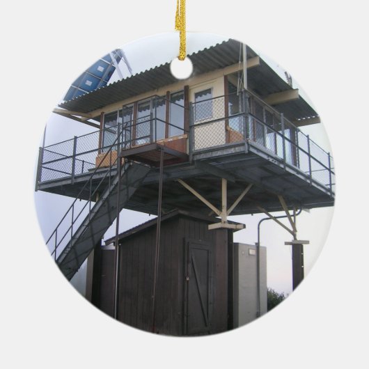 Meer van de Bossen Keramisch Ornament (Achterkant)