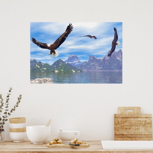Meer van de Eagles Poster (Keuken)