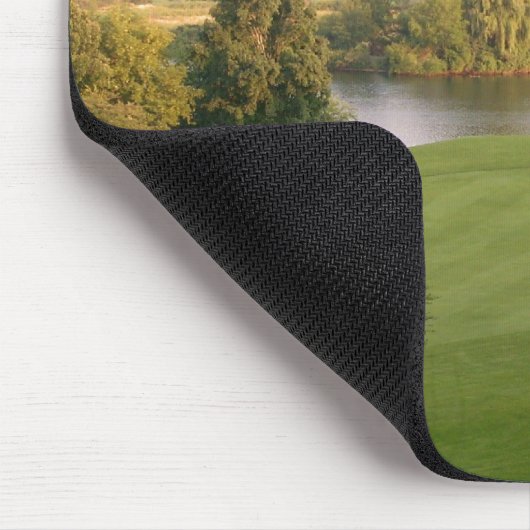 Meer van de Golfcursus van Genève Mousepad Muismat (Hoek)