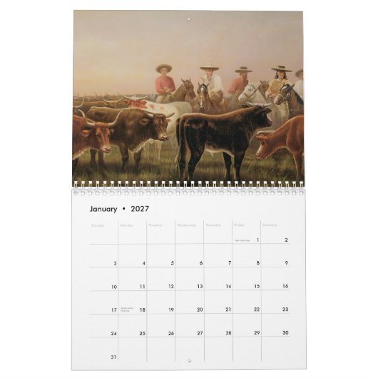Meer van de Olds West 2014 Kalender (Jan 2027)