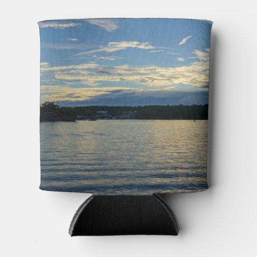 Meer van de Ozarks Blue Sunset Blikjeskoeler (Voorkant)