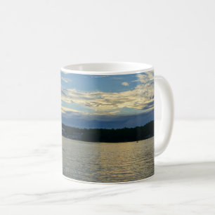 Meer van de Ozarks Blue Sunset Coffee Mok