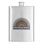 Meer van de Ozarks Missouri-regenboog Flacon (Voorkant)