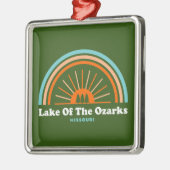 Meer van de Ozarks Missouri-regenboog Metalen Ornament (Links)