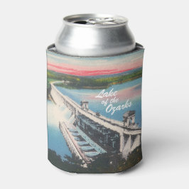 Meer van de Ozarks-Vintage Bagnell-dam Blikjeskoeler