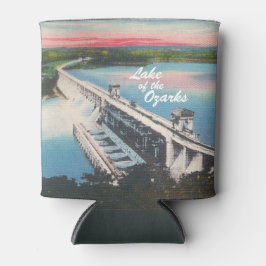 Meer van de Ozarks-Vintage Bagnell-dam Blikjeskoeler