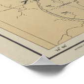  Meer van de vuurtoren van de ChamPlain (1896) Poster (Hoek)