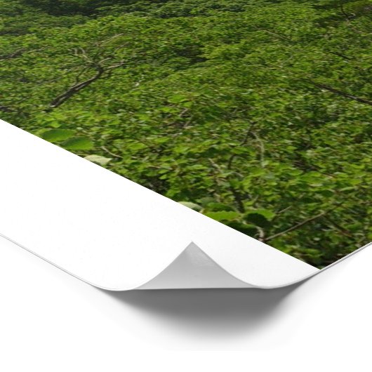 meer van de wolken poster (Hoek)