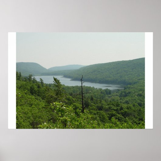 meer van de wolken poster (Voorkant)