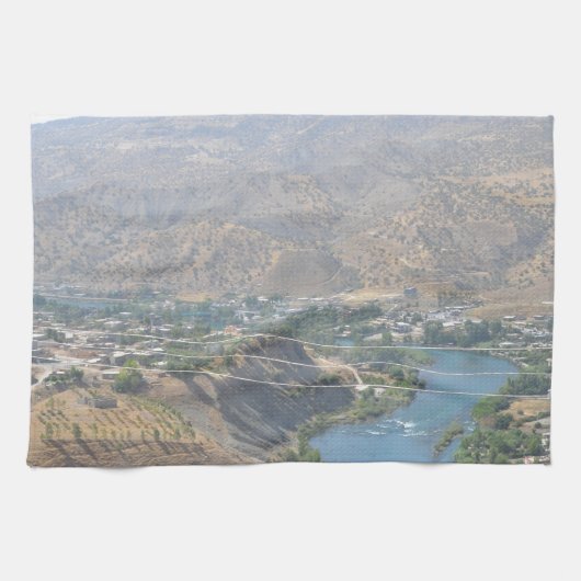 Meer van Ducan4 Theedoek (Horizontaal)