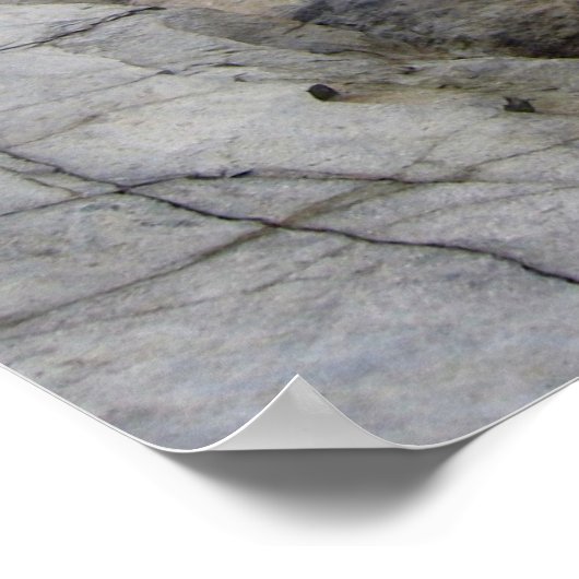 meer van Ediza, nationaal bos van Inyo, CA Poster (Hoek)