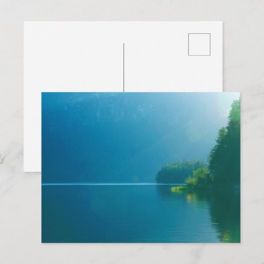 Meer van Eibsee Briefkaart (Voorkant / Achterkant)