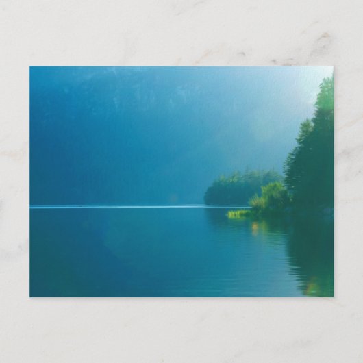 Meer van Eibsee Briefkaart (Voorkant)