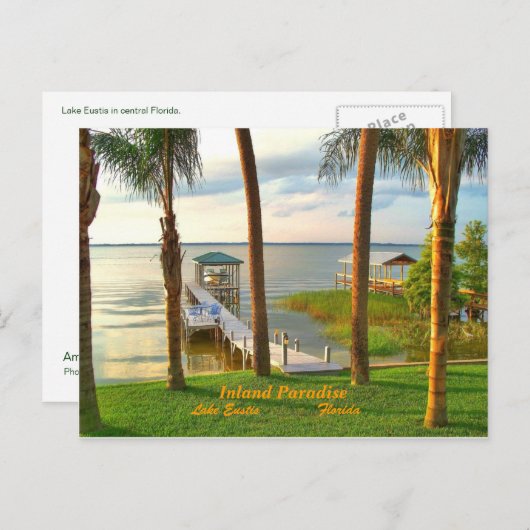 Meer van Eustis Briefkaart (Voorkant / Achterkant)