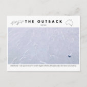 Meer van Eyre - Kati Thanda Salt Lake Briefkaart (Voorkant)