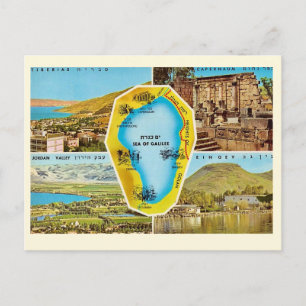 Meer van Galilea Foto Ansichtkaart Briefkaart